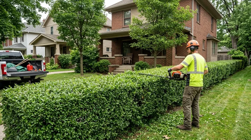 Hedge Trimming & Shrub Care Lansing